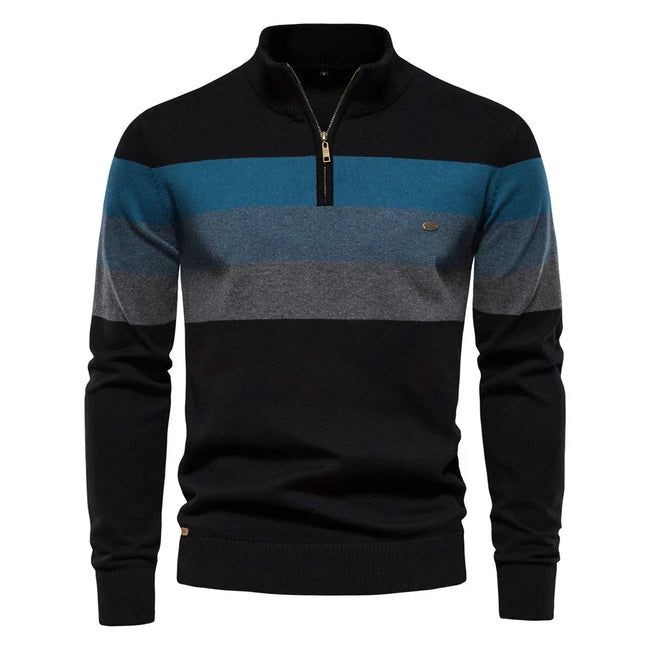 Neuhaus - Stylish Sweater With Stand-Up Collar